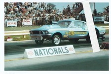 1960s Drag Racing-ohio George Montgomery-malco Gasser-427 Sohc 1967 Mustang