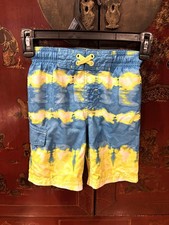Cat  Jack XS 4/5 Tie Dye Boy's Swim Shorts New