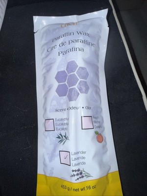 2 GiGi Lavender Paraffin Wax 16 Oz Each 448820 Lot 2H16A S1 Made USA Sealed New