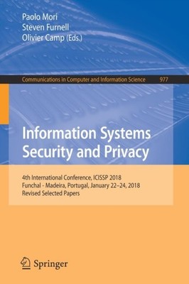 Mori - Information Systems Security and Privacy   4th International Co - X555z