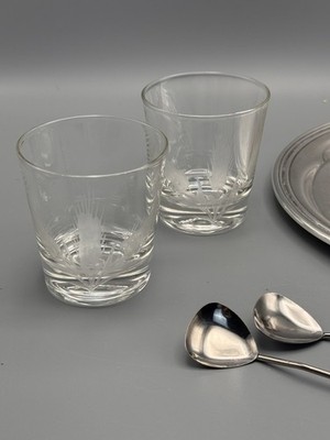 Restoration Hardware Penguin Shaker Bar Set Silverplate Golf
