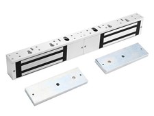 Dual Door Magnetic Lock 1200lbs Holding Force Electromagnetic Lock 12V Fail Safe