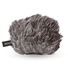 Movo WS-G9 Furry Outdoor Microphone Windscreen Muff for Portable Digital Reco...