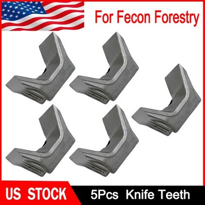 5Pcs For Fecon Forestry Mulcher Viking Axe Knife Teeth For BH85SS CEM36