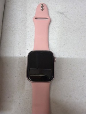 Apple Watch Series 9 (GPS) 41MM Pink Aluminum Case Light Pink 