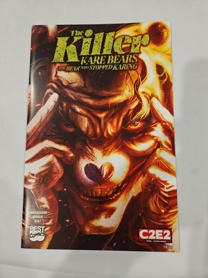 Killer Kare Bears 6 Man who stopped laughing Homage Joker Variant Ltd 10/20 C2E2