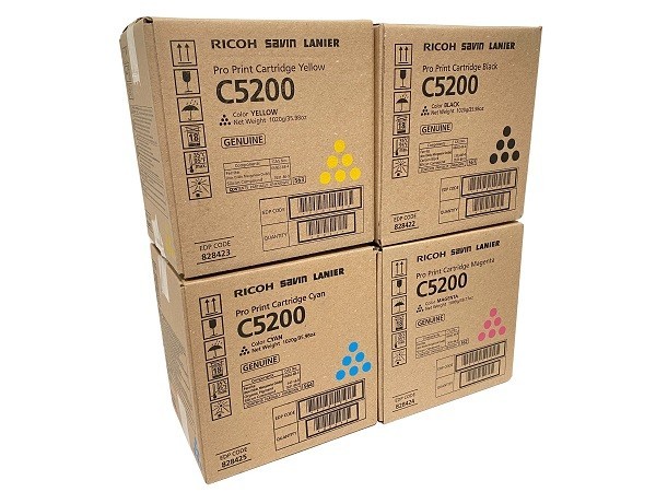 Ricoh / Savin / Lanier Pro Print Cartridge Yellow C5200 toner 828423 | eBay