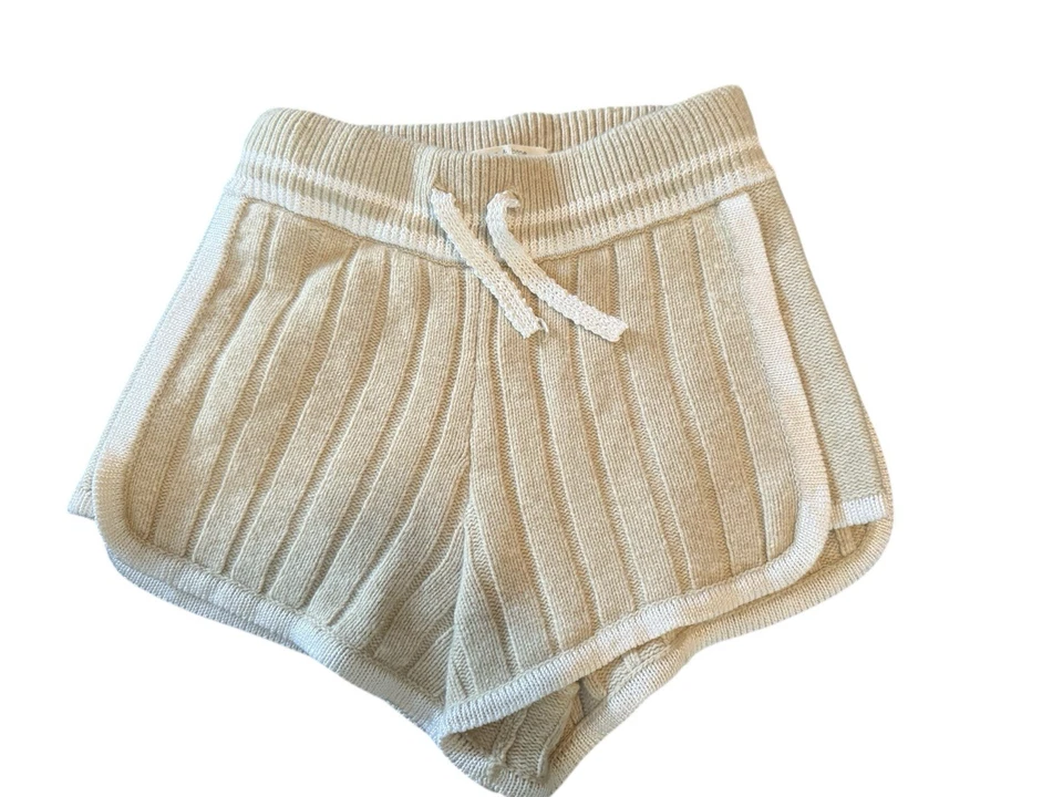 Pantalones Cortos Rag & Bone XXS Serena Mezcla Lana Tostada Foto 2 de 4