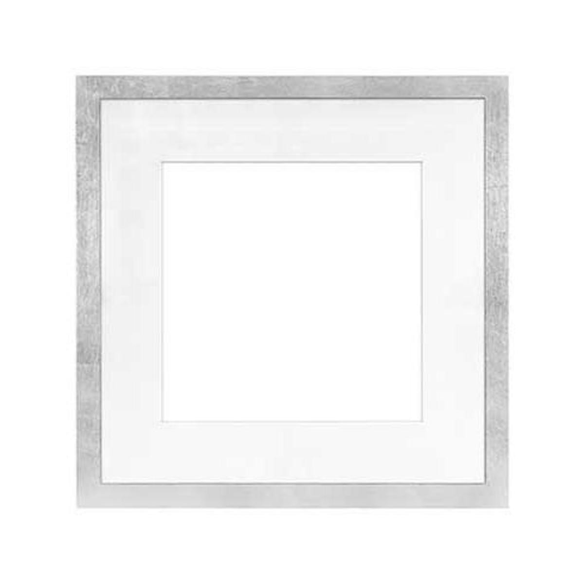 Деревянная рамка Framatic Aria для фотографии размером 16x16 дюймов, 1 профиль, серебристый #301749