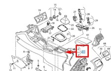 Audi Q3 8U Mittelkonsole Linkslenker 8U1863240BBE7 NEU ORIGINAL
