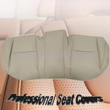 Rear Bench Side Bottom Leather Seat Cover Tan 2008 to 2012 Fit For Lexus ES350