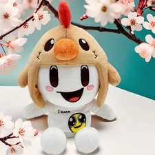 PMdamiann Plush Doll Chicken-headed Plush Doll Anime Figure  Animals Plush Toys