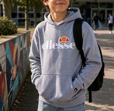 ellesse Mädchen Sweat Hoodie, Sweatshirt, Ka...