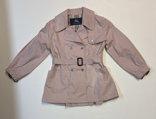 Burberry Kids Pink Raincoat Blue Label Kids Sz 4