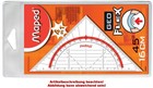 Maped Geometriedreieck Geo-Flex, Hypotenuse: 160 mm