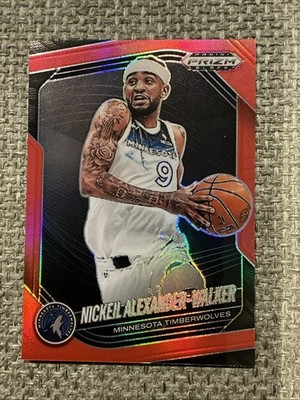 2024-25 Panini Prizm Black RED Prizm #/299 Nickeil Alexander-Walker  
