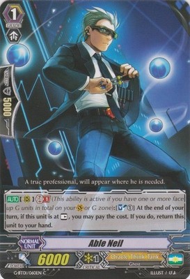 4 x Able Neil - G-BT01/060EN - C Near Mint / Mint, English CFV
