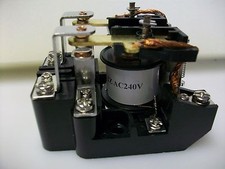 240 V. AC.   DPDT  40 AMP.  POWER RELAY