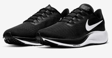 Men's Nike Air Zoom Pegasus 37 Running Shoes, BQ9646 002 Multi Sizes Black/White