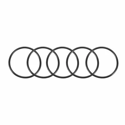A●65mm x 58mm x 3.5mm Rubber Sealing Oil Filter O Rings Gaskets 5 Pcs - Bild 1 von 4