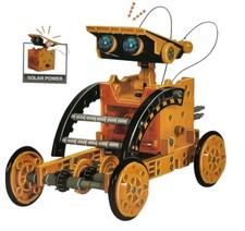 Lucky Doug Educational Solar Robot Kit 12-in-1 Science STEM Robot