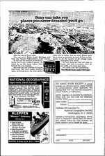 Sony World Zone Radio CRF-230 Original Vintage Print Ad