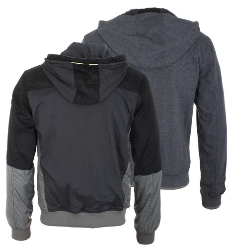 NEW MEN'S Armani Jeans REVERSIBLE HOODED PANEL JACKET SIZE L XL XXL 3XL - Picture 3 of 13