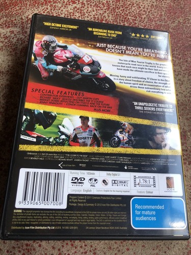 TT CLOSER TO THE EDGE (DVD, 2011, 2 disc set) REGION 4. VGC. - Picture 6 of 6