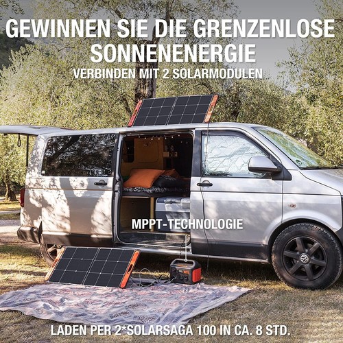 Jackery Explorer 1000 1002Wh Tragbare Powerstation 2000W Max Solargenerator - Bild 3 von 6