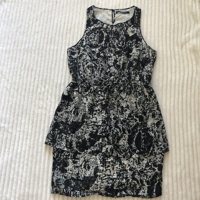 andrew marc dress black and white Marc New York by Andrew Marc Black Zipper Pocket Dress- Size 4 (see no   The Saved Collection
