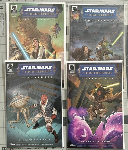 Star Wars High Republic Adventures Nameless Terror #1-4 Set Dark Horse Comics NM