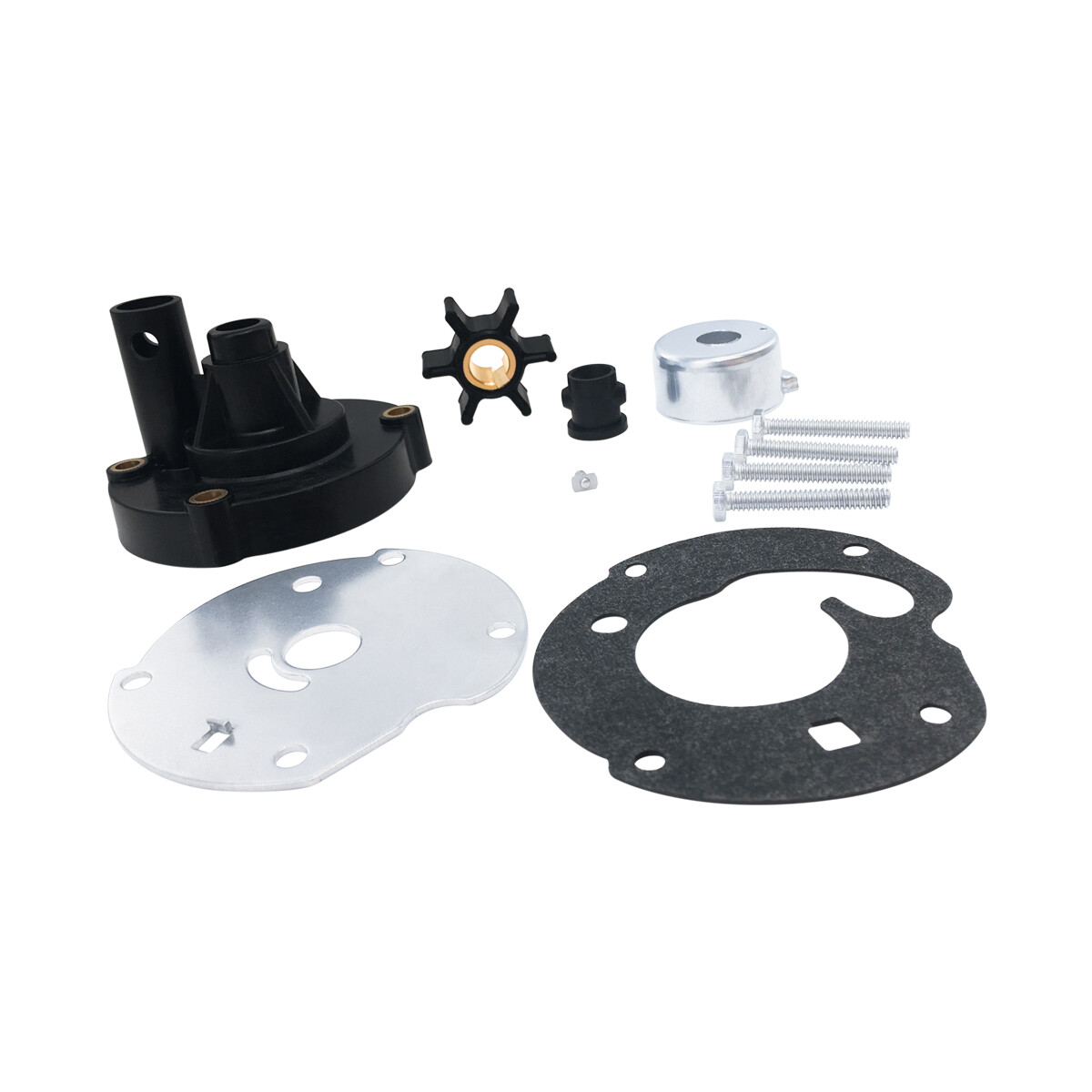 Water Pump Impeller Rebuild Kit for Johnson Evinrude 5.5 6 7.5 HP 763758 382797