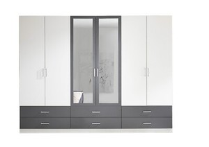 AVANTI TRENDSTORE Letto Singolo In Metallo Rea - Nero, Struttura Robustissima, Misure 198x95,5x94 Cm (Posto Letto 90x190 Cm)