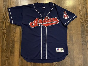 vintage cleveland indian jersey