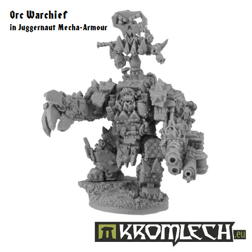 Kromlech Orc Warchief in Juggernaut Mecha-Armour New - Picture 5 of 6