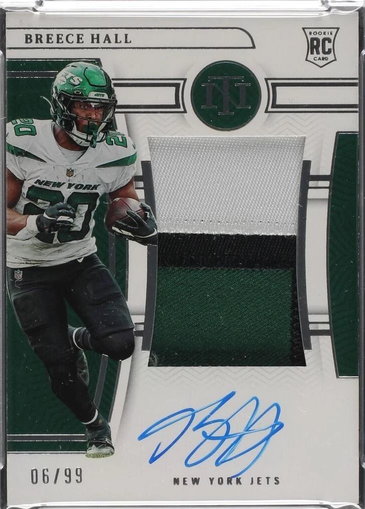 2022 Panini National Treasures Breece Hall #161 for sale | eBay
