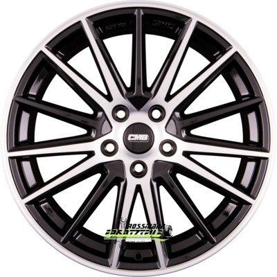 CMS C23 diamond black gloss 8x20 ET27 - LK5/112 ML66.5 Felge Alu