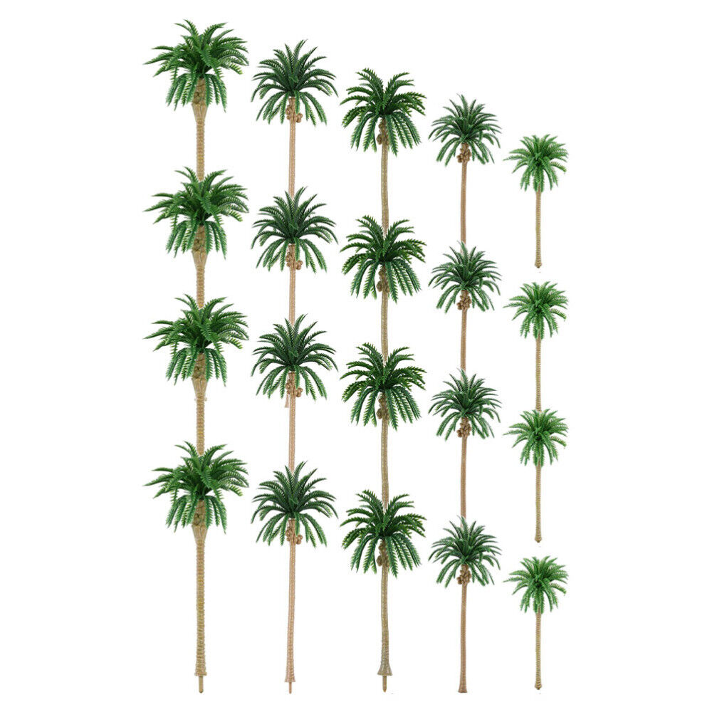 1/64 Diorama Palm Trees Artificial Coconut Plants Indoor Supplies 1/64 Diorama Palm Trees Artificial Coconut Plants Indoor Supplies