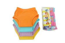 BrightBots Girls Potty Training Set 4 Training Pants & 6 Knickers - pack offer