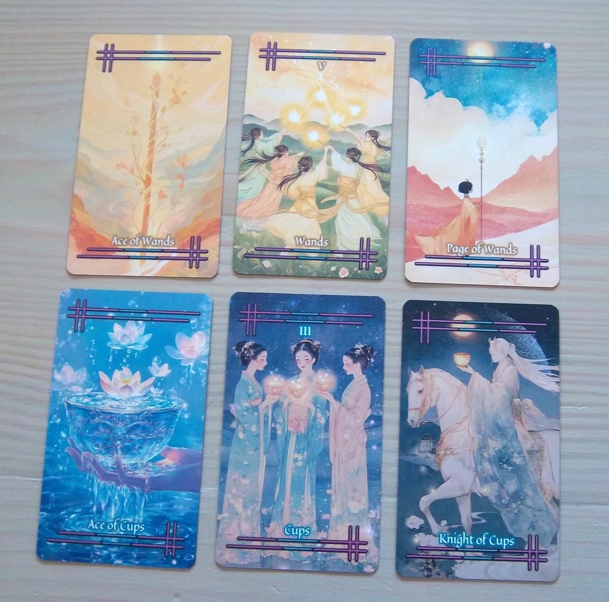 Tabi No Kokoro [The Heart of the Journey] Tarot Deck w/ Guide