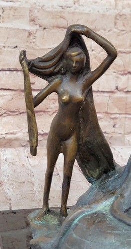 Salvador Dali Nobility of Time Bronze Sculpture Special Patina Statue Figurine - Picture 5 of 10