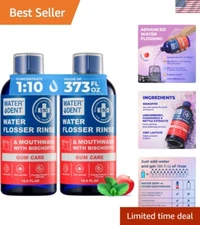 Alcohol-Free Concentrated Mouthwash & Water Flosser Rinse (372 fl. oz)
