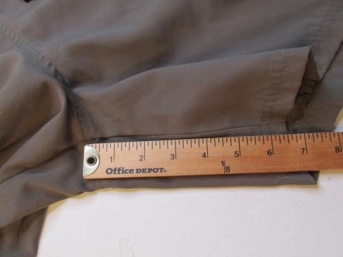COLUMBIA Swim Trunks Shorts Men XL Beige Zip Pockets Outdoors Hiking Fishing - Picture 13 of 16