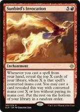1X ***SUNBIRD'S INVOCATION*** IXALAN NEAR MINT MAGIC MTG X1