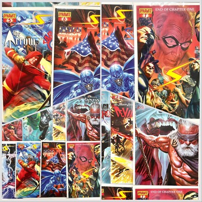 Dynamite Comics Project Super Powers Books Complete Full Run 0-7 VF/NM Lot