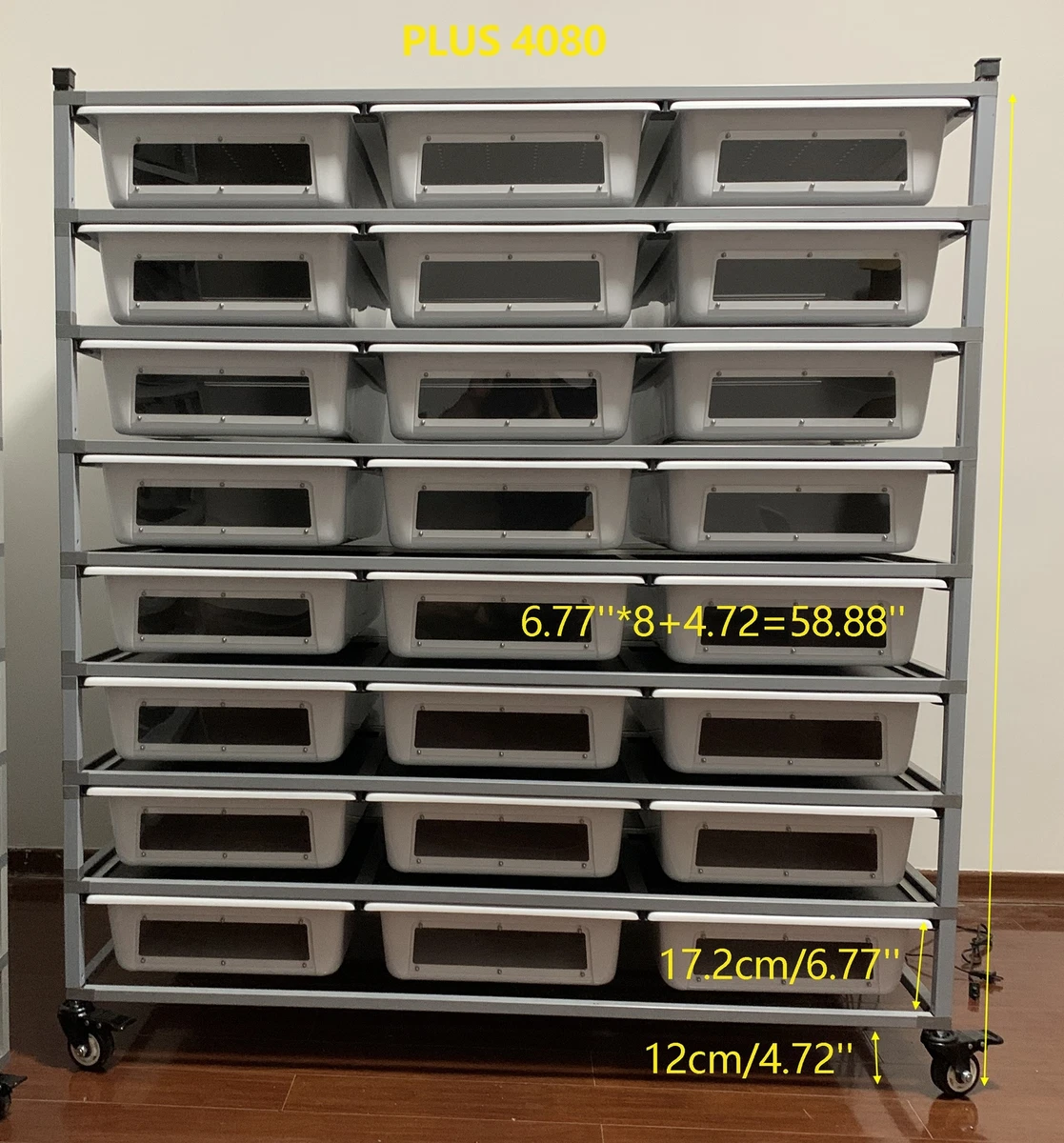 Ball Python Breeding Racks