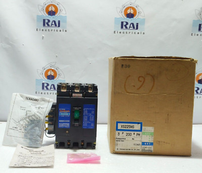 TERASAKI XS225NS, 200 A, CIRCUIT BREAKER, AC380-450V, MCCB 3 POLE (Free Ship)