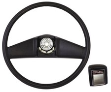 1984 1985 1986 87 Gmc Truck Black Deluxe Steering Wheel Kit Wheelhorn Cap 2pc 1984 1985 1986 87 Gmc Truck Black Deluxe Steering Wheel Kit Wheelhorn Cap 2pc
