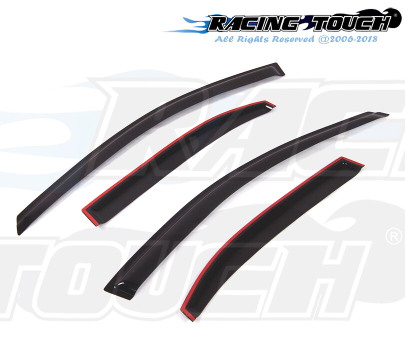 For Acura TSX 2004-2008 Black Out-Channel Window Rain Guards Visor 4pcs Set For Acura TSX 2004-2008 Black Out-Channel Window Rain Guards Visor 4pcs Set