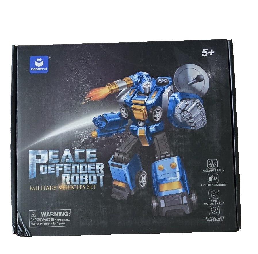 Cubicfun Peace Defender Robot, Turn Into Special Military Vehicles